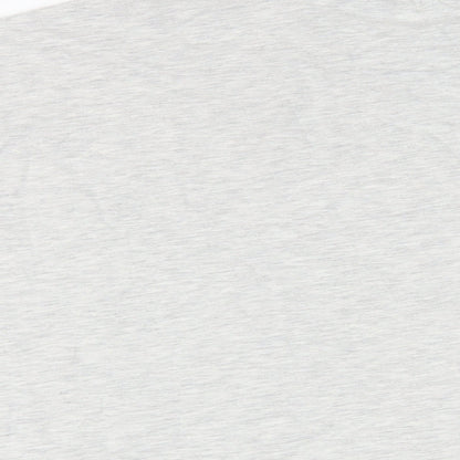 ASOS Womens Grey Cotton Basic T-Shirt Size XS Crew Neck - Chianti