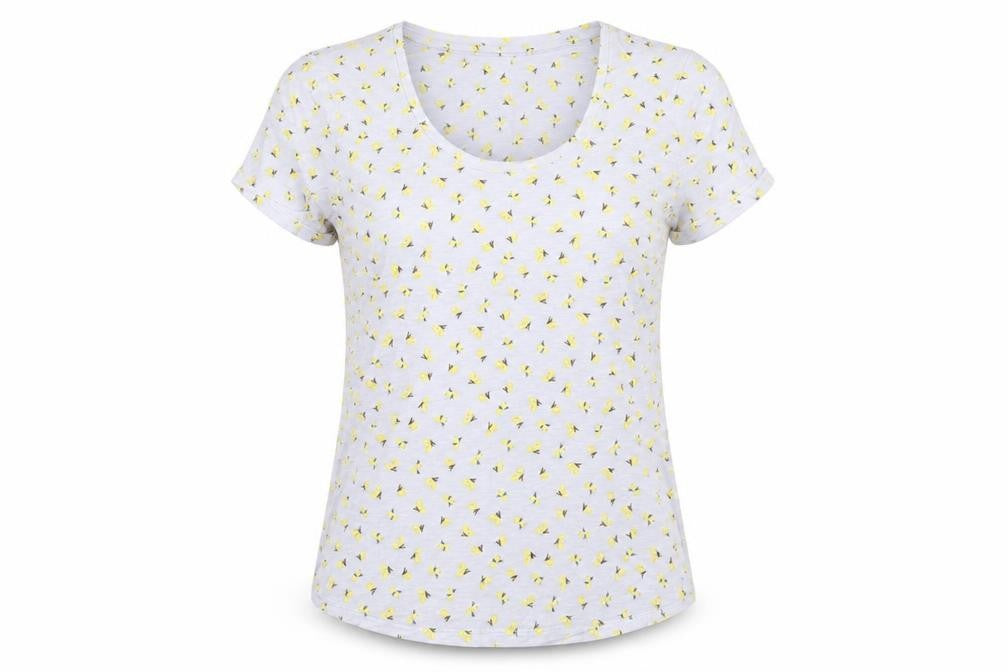 Womens UK Size 12 Marks and Spencer Blue Basic T-Shirt