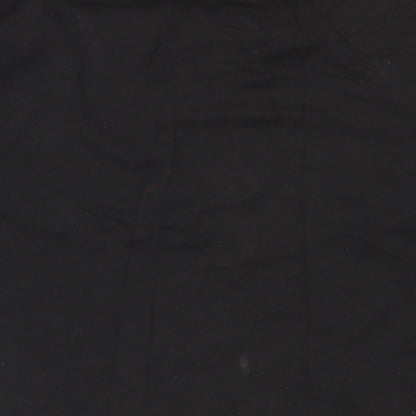 Ferrari Mens Black Cotton T-Shirt Size XL Crew Neck