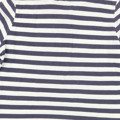 Womens UK Size 12 Marks and Spencer Blue Basic Polo