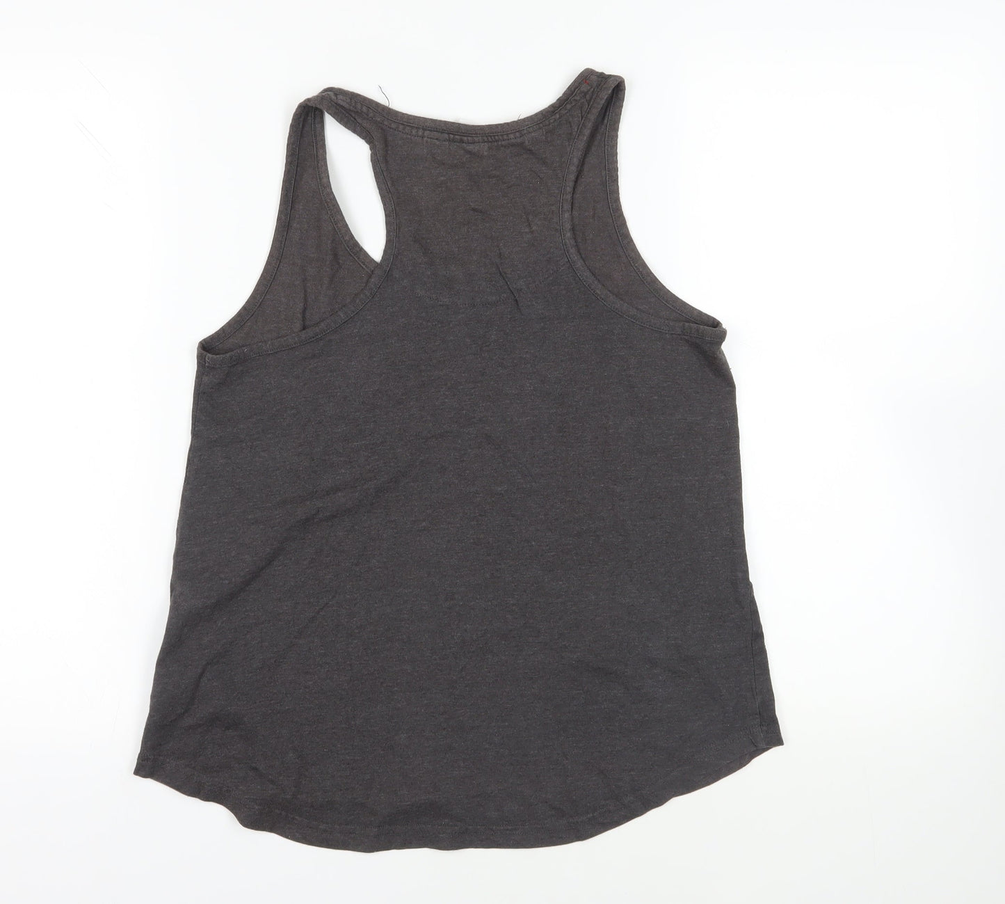 Womens UK Size S Disney Grey Basic Tank
