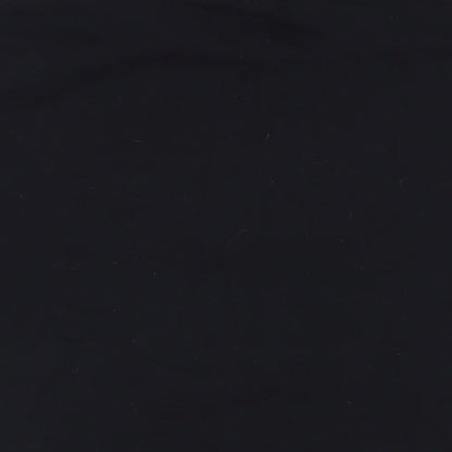 Mens UK Size L Gildan Black  T-Shirt