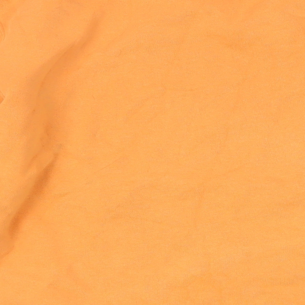 ellesse Womens Orange Cotton Pullover Sweatshirt Size XL Pullover - Logo