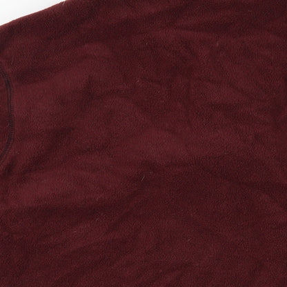 Cutting Edge Mens Brown Polyester Pullover Sweatshirt Size XL