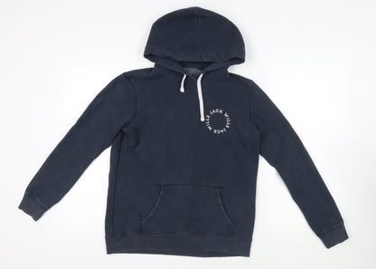 Womens UK Size 8 Jack Wills Blue Pullover Hoodie