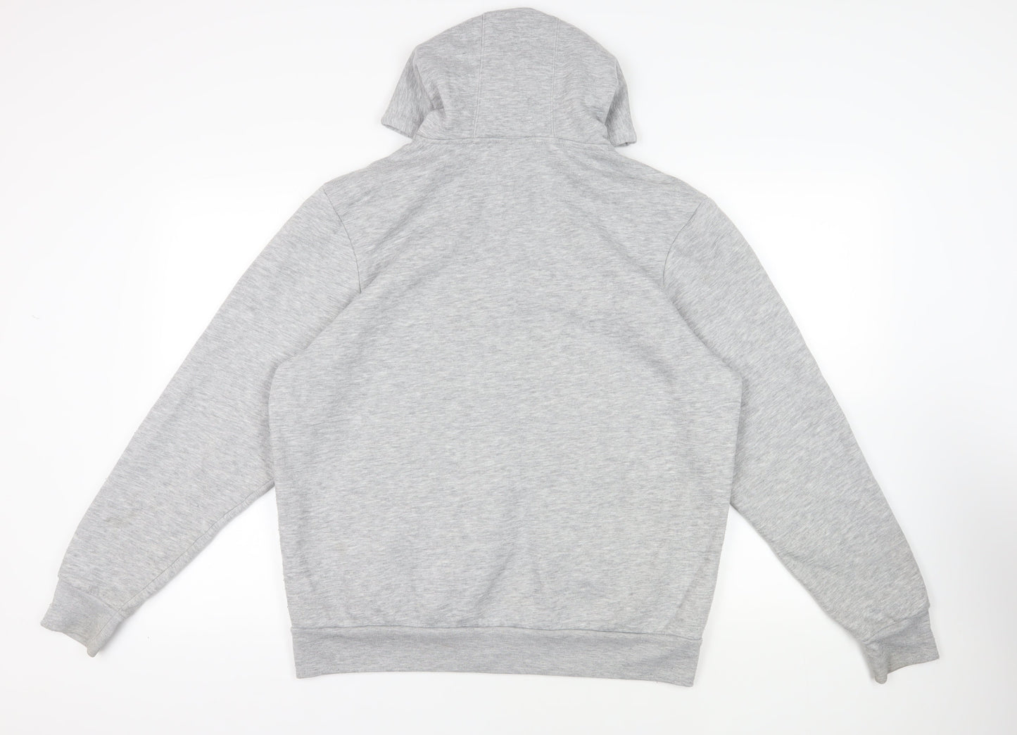 Mens UK Size L Slazenger Grey Full Zip Hoodie