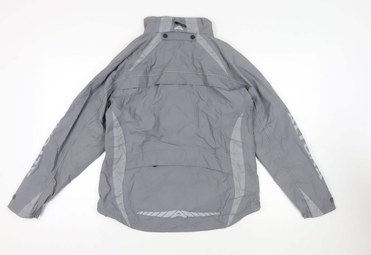 Womens UK Size 12 Altura Grey Windbreaker Coat