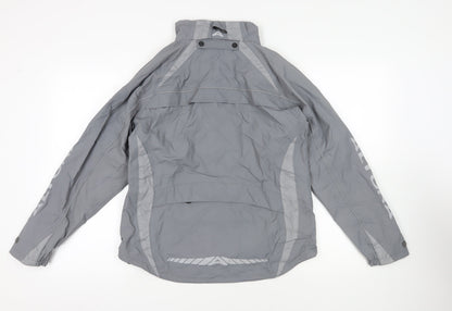 Womens UK Size 12 Altura Grey Windbreaker Coat