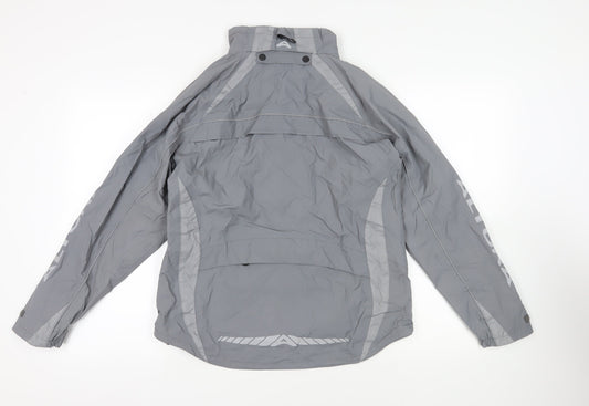 Womens UK Size 12 Altura Grey Windbreaker Coat