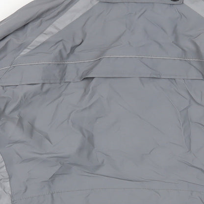 Womens UK Size 12 Altura Grey Windbreaker Coat