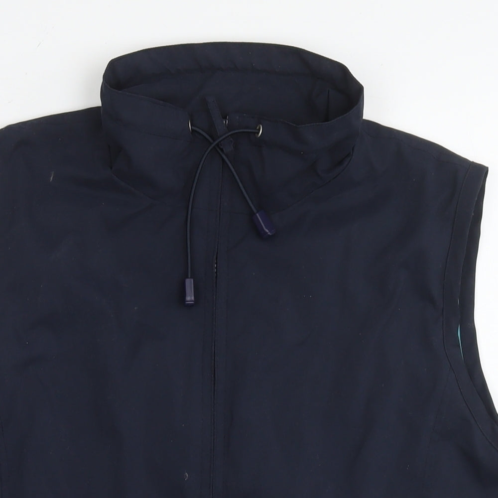 Womens UK Size 18 St Bernard Blue Gilet
