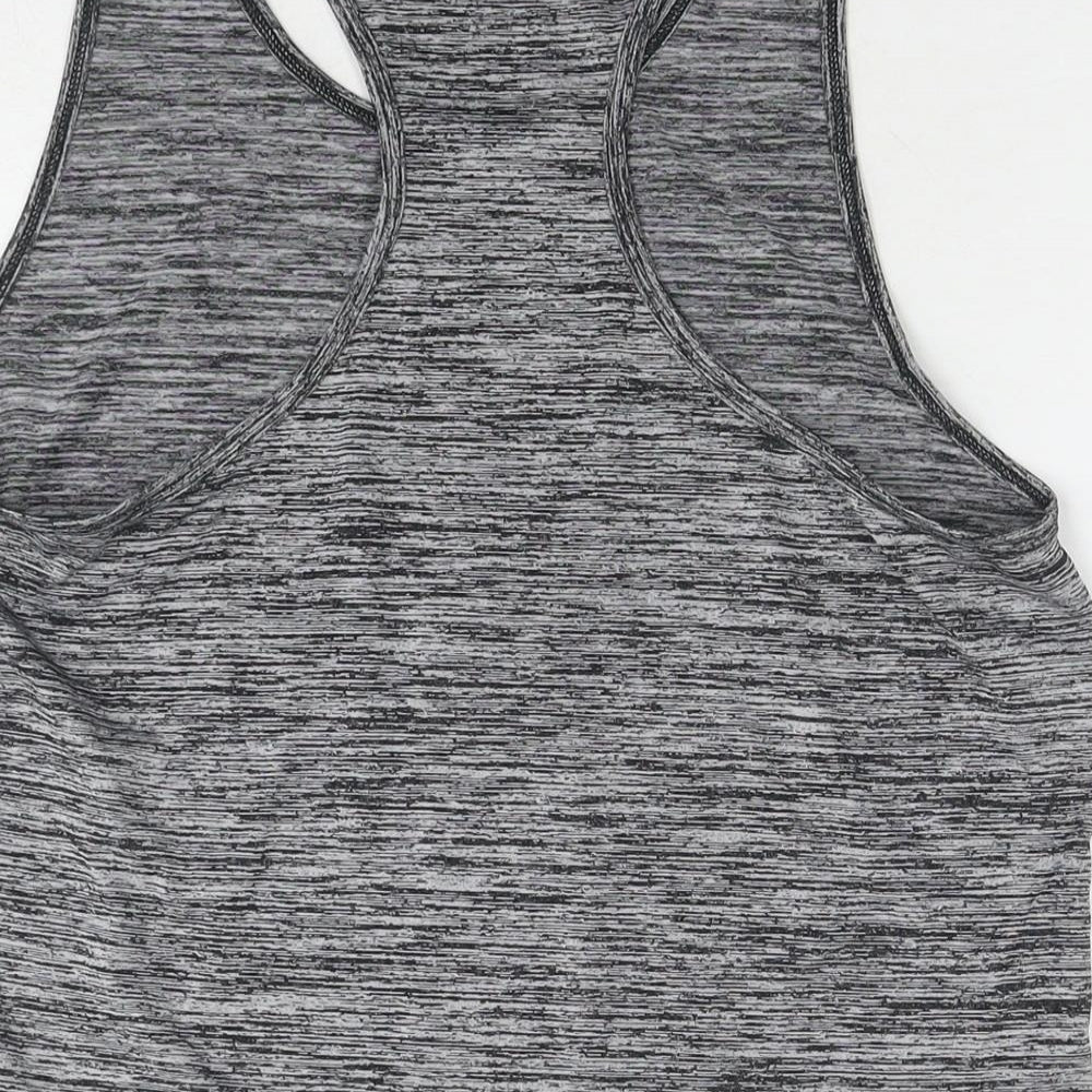USA Pro Womens Grey Polyester Basic Tank Size 14 Round Neck Pullover