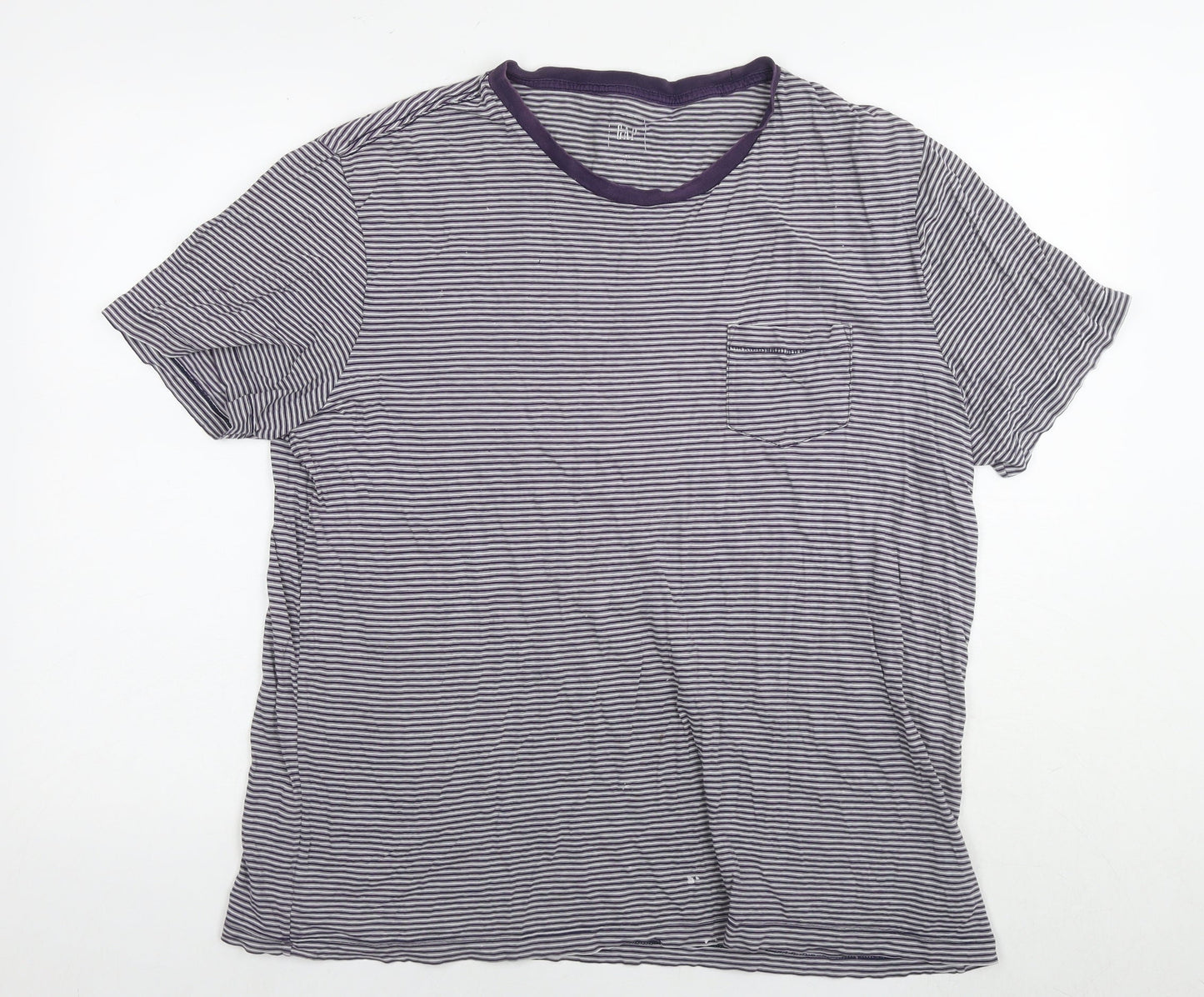 Womens UK Size XL Gap Purple Basic T-Shirt