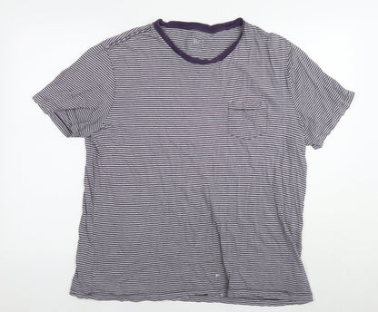 Womens UK Size XL Gap Purple Basic T-Shirt