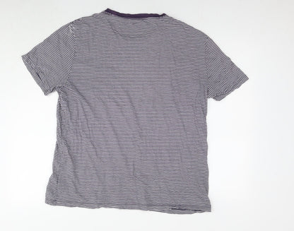 Womens UK Size XL Gap Purple Basic T-Shirt