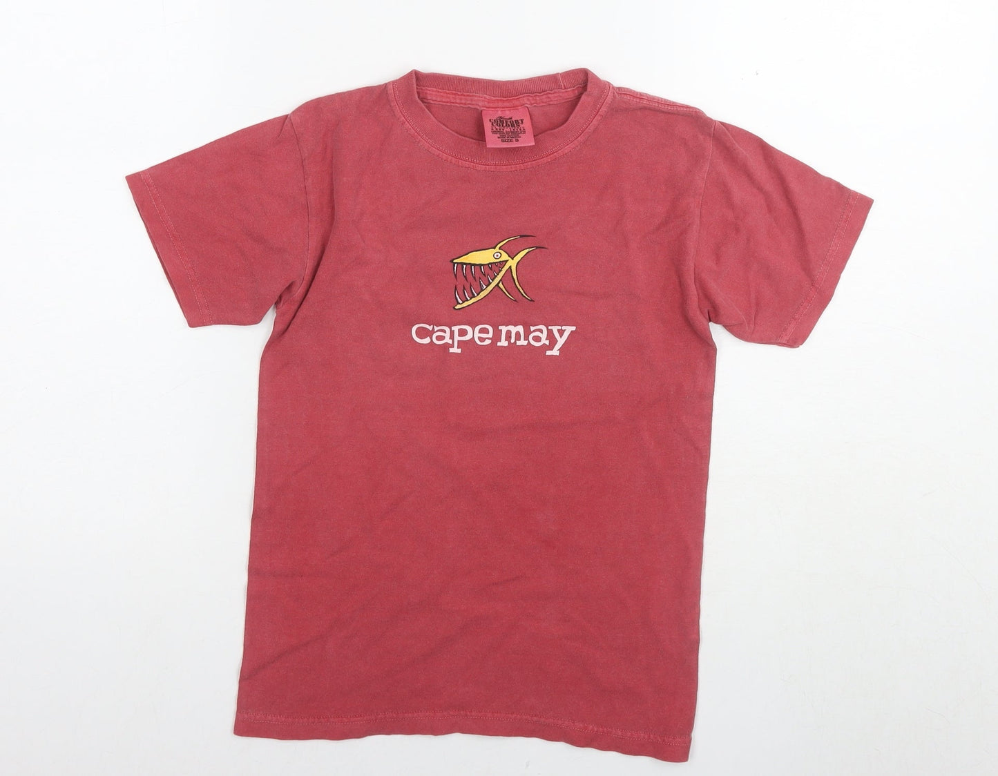 Mens UK Size S Comfort Colors Brown  T-Shirt