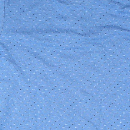 Bugatti Mens Blue Polyester Polo Size M Collared Pullover