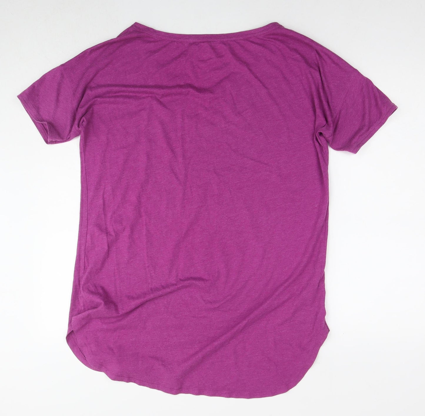 Womens UK Size M Victoria's Secret Purple Tunic T-Shirt