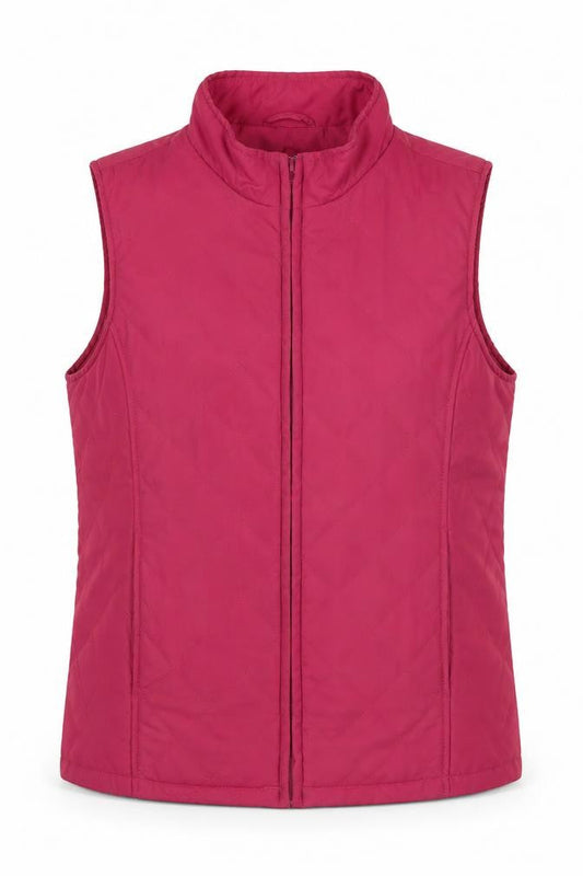 Womens UK Size 10 EWM Red Gilet