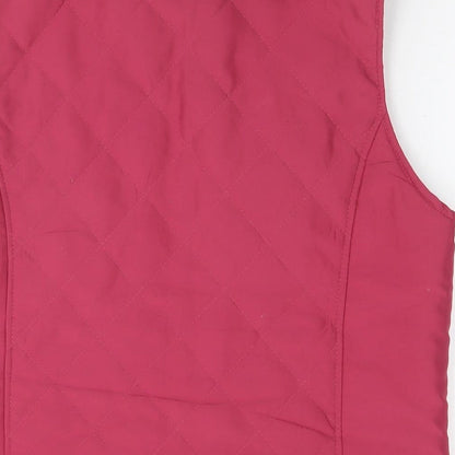 Womens UK Size 10 EWM Red Gilet