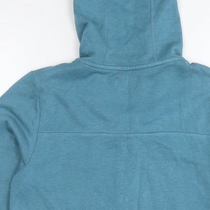 Hurley Womens Blue Cotton Full Zip Hoodie Size S Pullover