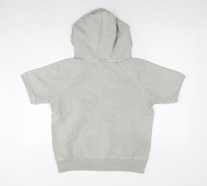 Gap Womens Grey Cotton Pullover Hoodie Size L Pullover