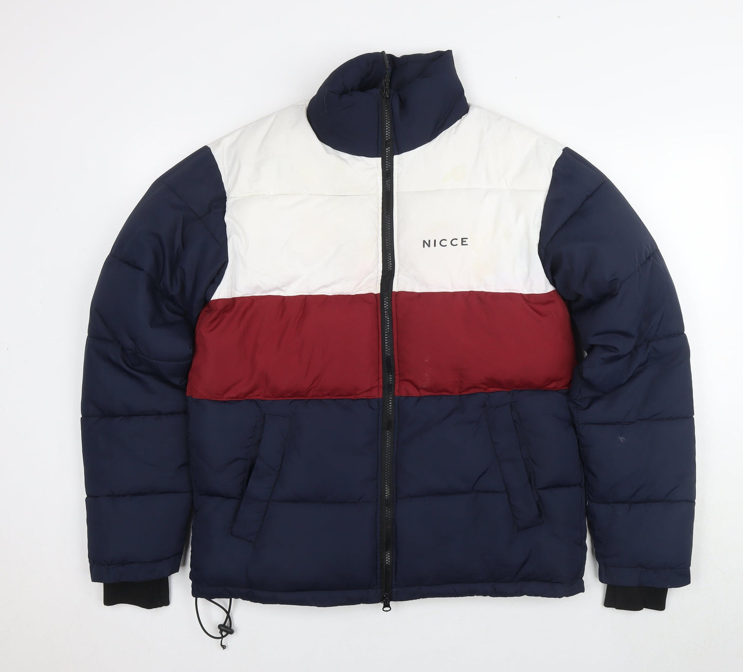 Mens UK Size XS NICCE London Multicoloured Puffer Jacket