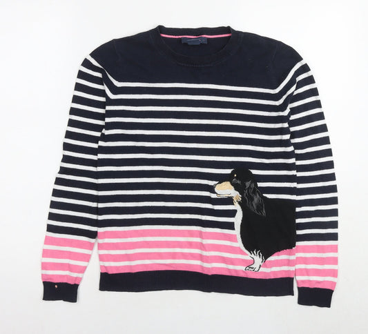 Womens UK Size S Oasis Blue Pullover Jumper