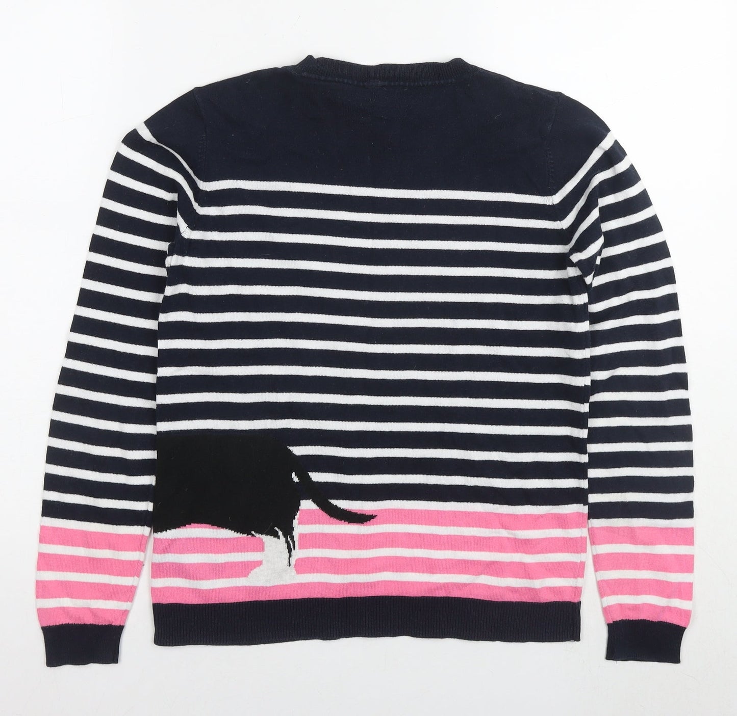 Womens UK Size S Oasis Blue Pullover Jumper