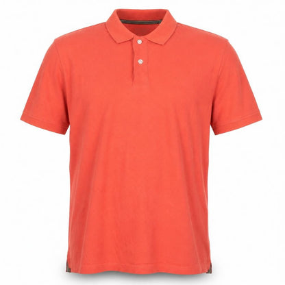 ESPRIT Mens Red Cotton Polo Size XL Collared Pullover