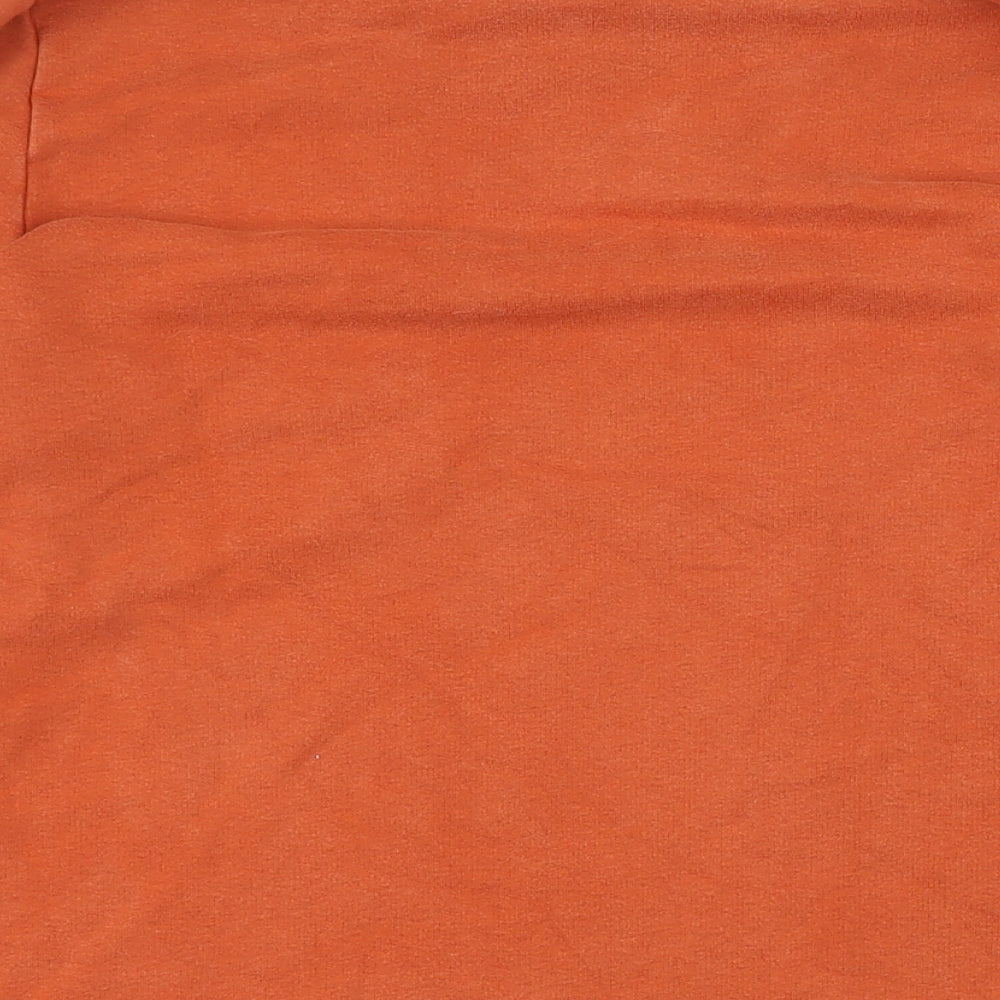 Womens UK Size S Lands' End Brown Pullover Sweatshirt