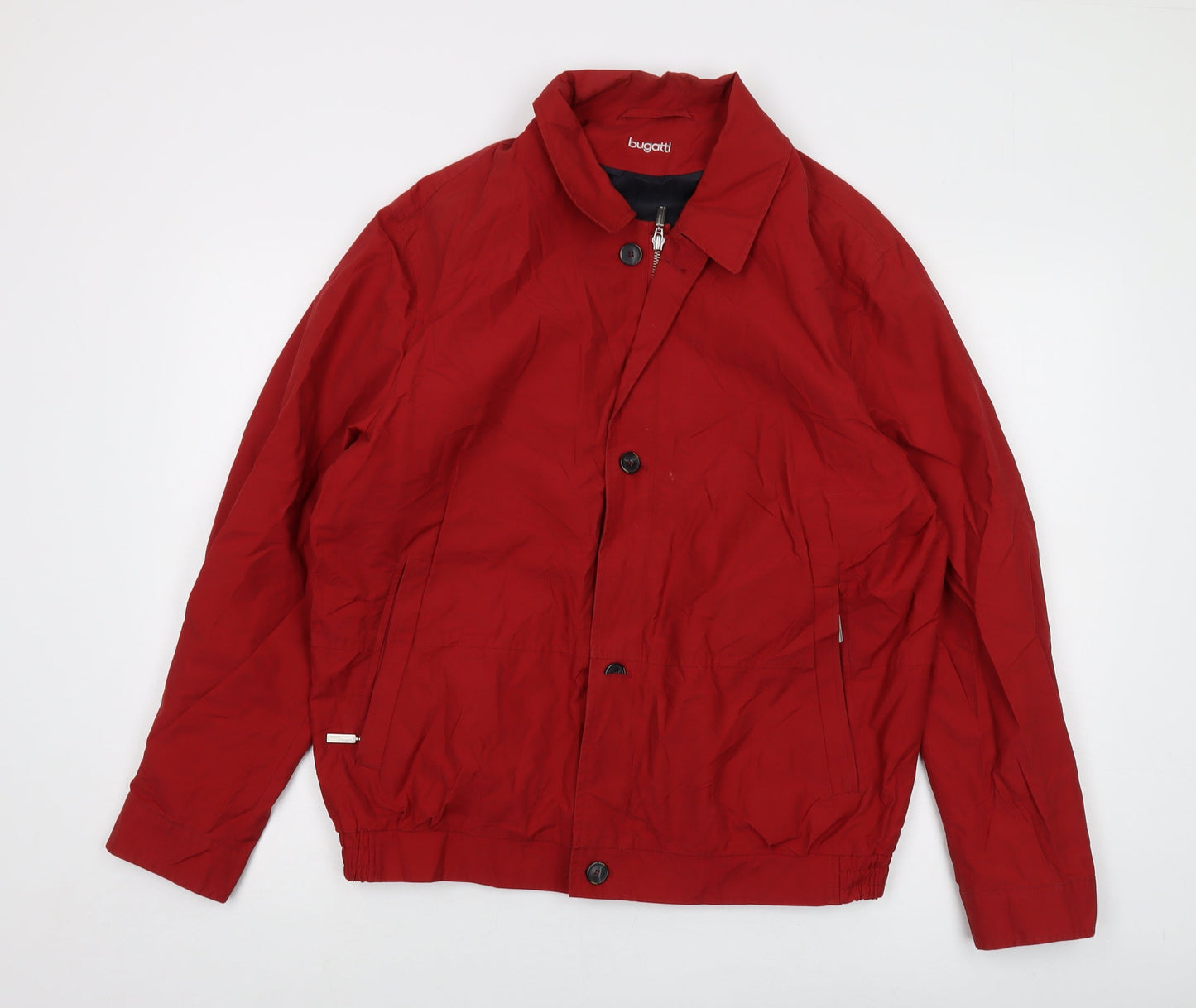 Mens UK Size M Bugatti Red Jacket