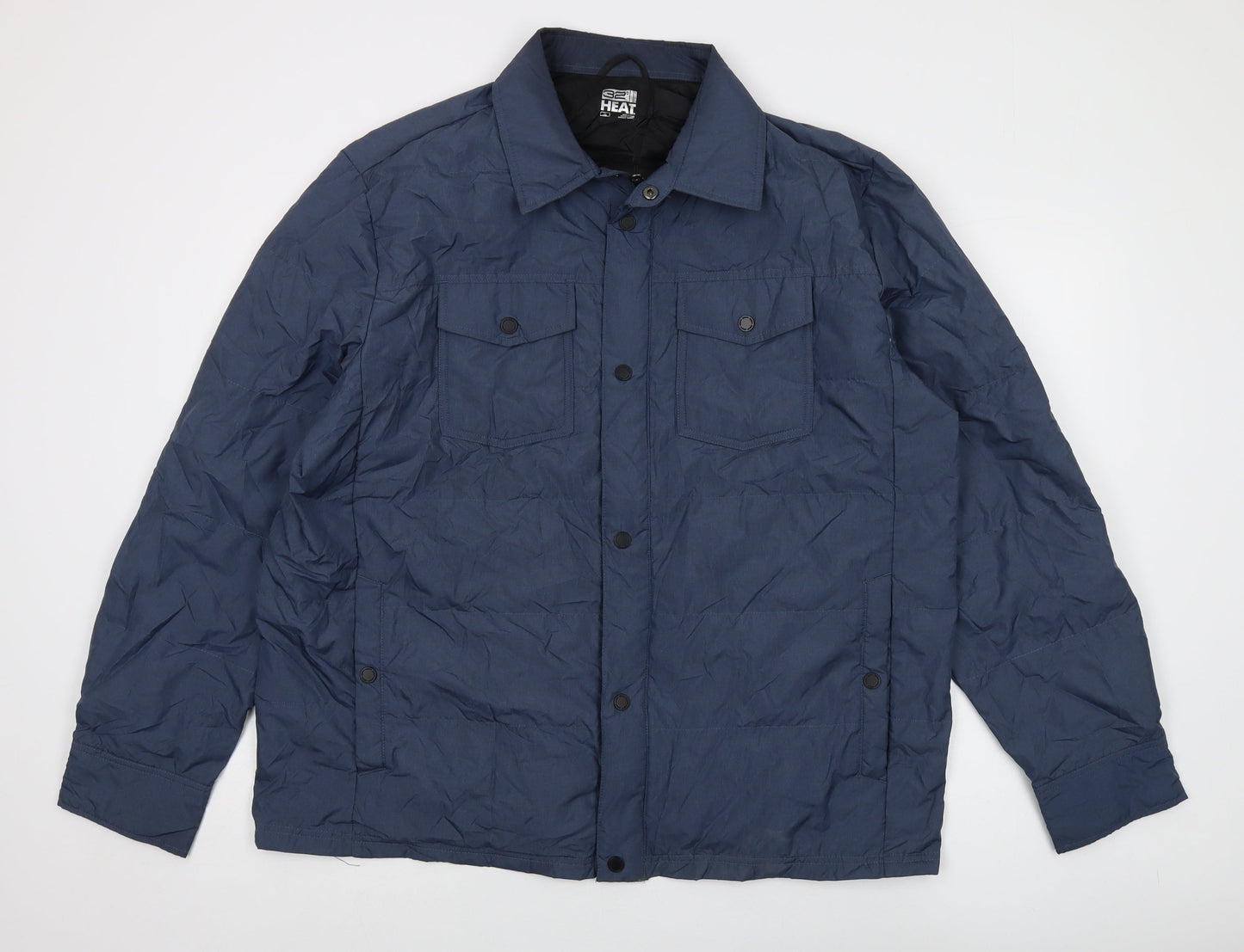 Mens UK Size XL Heat Blue Jacket