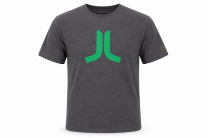 Wezc Mens Grey Cotton T-Shirt Size M Crew Neck