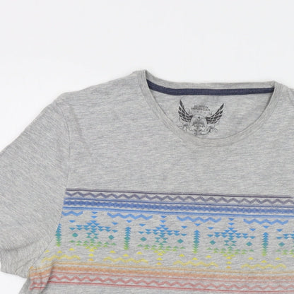 Mens UK Size M Burton Grey  T-Shirt