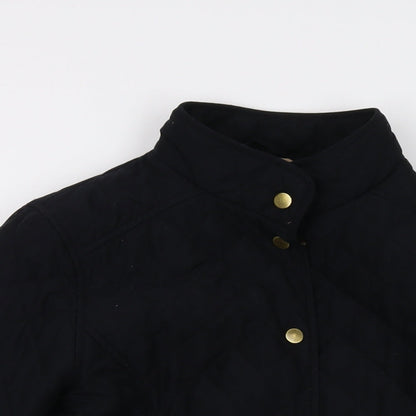 Classic Womens Black Jacket Size 10 Snap