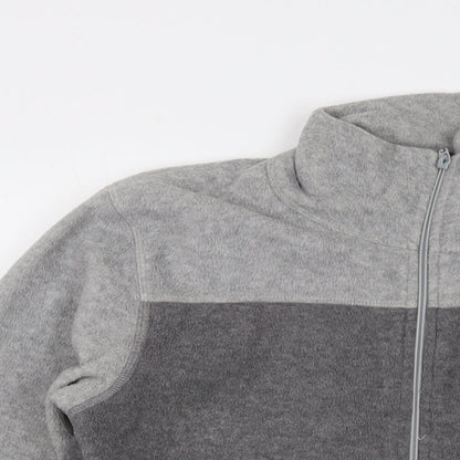 Active Womens Grey Jacket Size 14 Zip