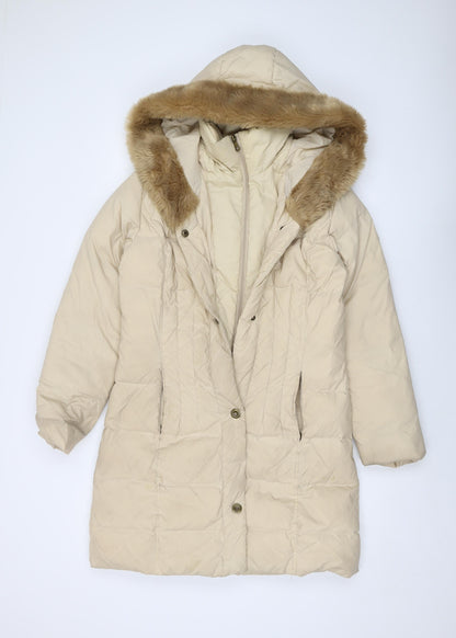 Womens UK Size S Larry Levine Beige Jacket