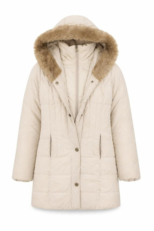 Womens UK Size S Larry Levine Beige Jacket
