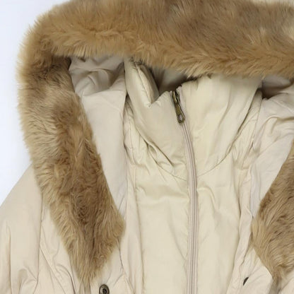 Womens UK Size S Larry Levine Beige Jacket