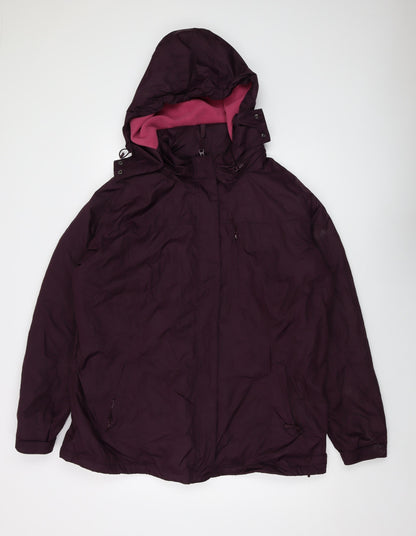 Womens UK Size 20 Maine Purple Jacket