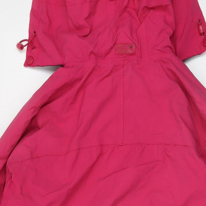 Mountain Life Womens Pink Jacket Size 12 Zip