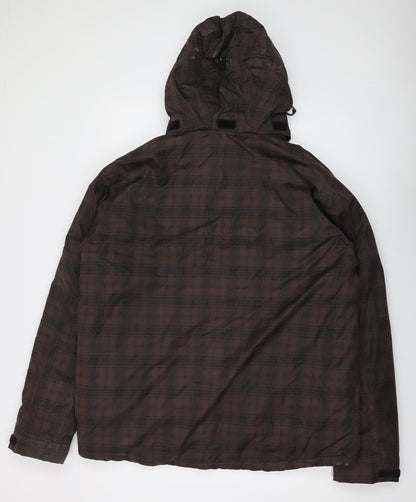 Mens UK Size L Crane Brown Jacket