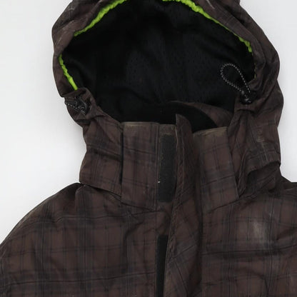 Mens UK Size L Crane Brown Jacket