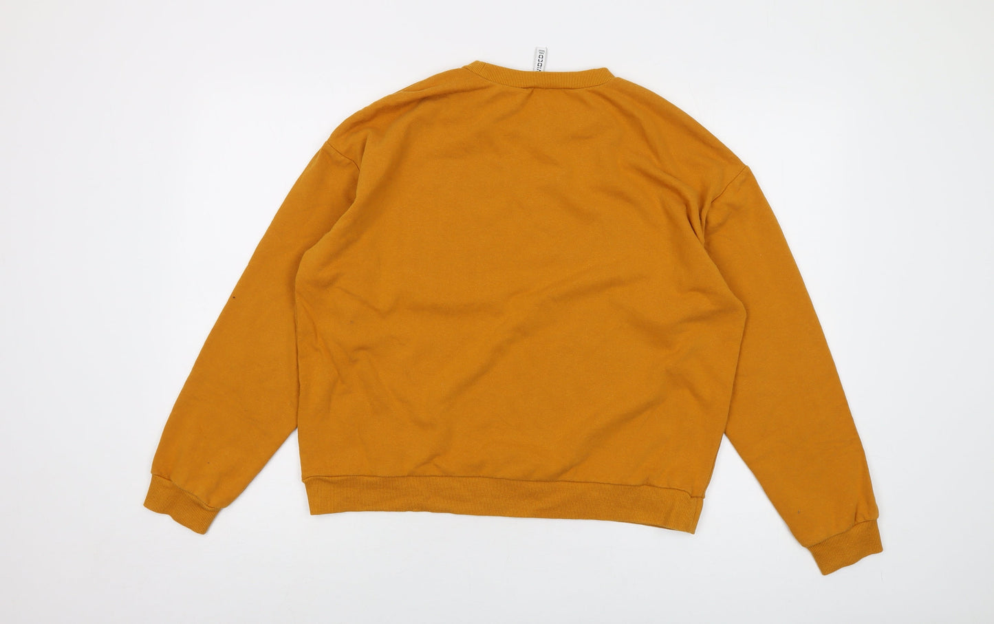 Womens UK Size L Disney Yellow Pullover Sweatshirt