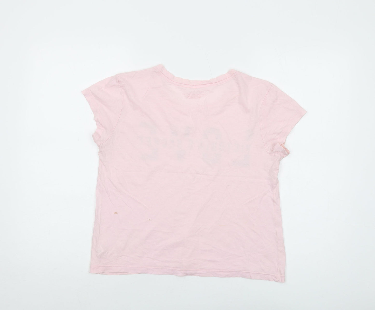 Womens UK Size S Victoria's Secret Pink Basic T-Shirt
