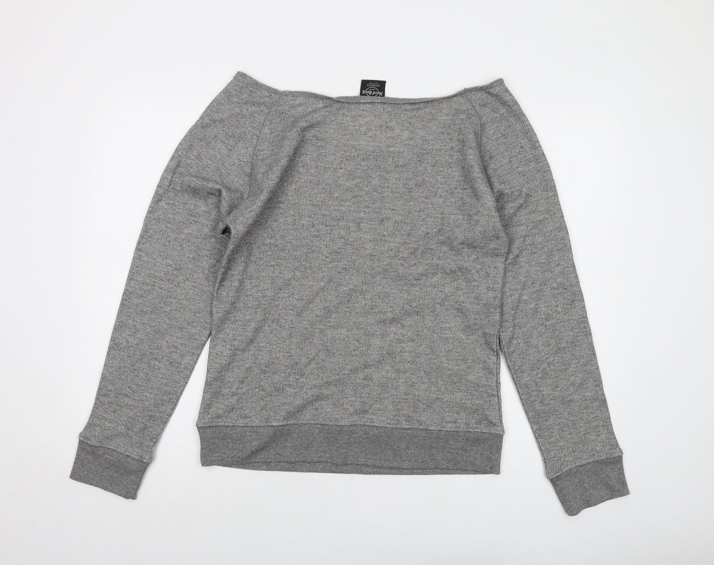 Womens UK Size 2XL Hard Rock Grey Pullover Sweatshirt