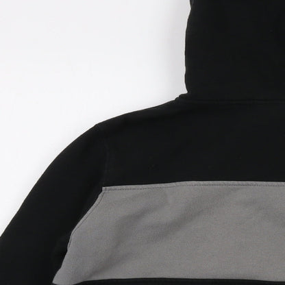 VANS Womens Black Cotton Full Zip Hoodie Size L Zip