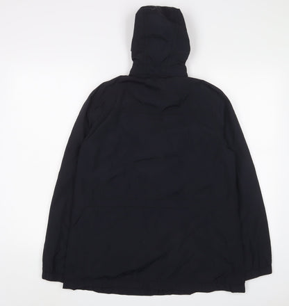 Liz Claiborne Womens Black Jacket Size M Zip