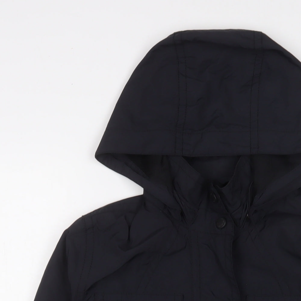 Liz Claiborne Womens Black Jacket Size M Zip